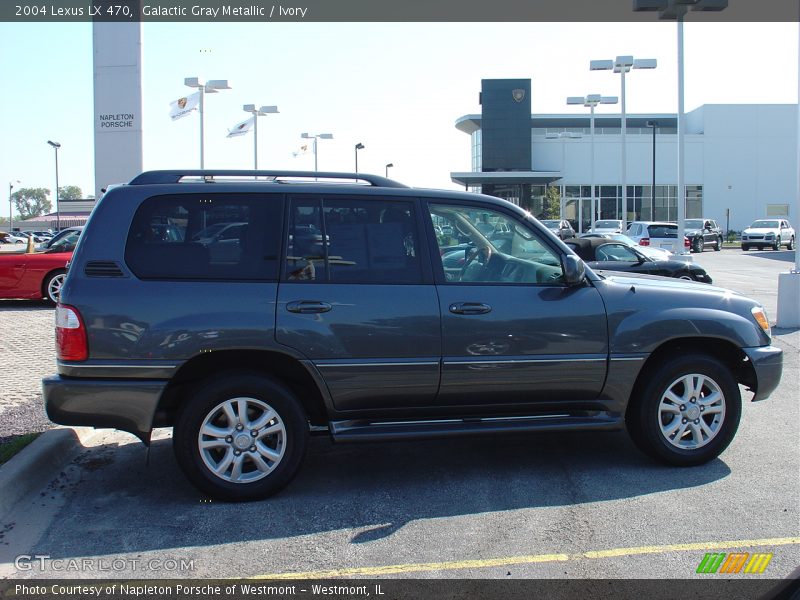 Galactic Gray Metallic / Ivory 2004 Lexus LX 470