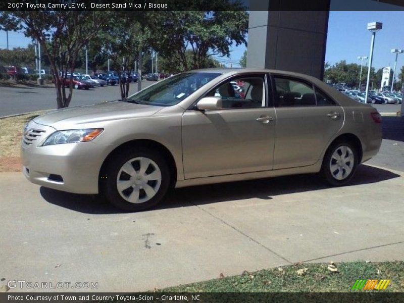 Desert Sand Mica / Bisque 2007 Toyota Camry LE V6