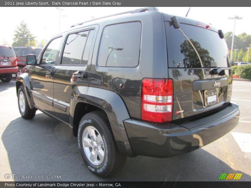 Dark Charcoal Pearl / Dark Slate Gray 2011 Jeep Liberty Sport