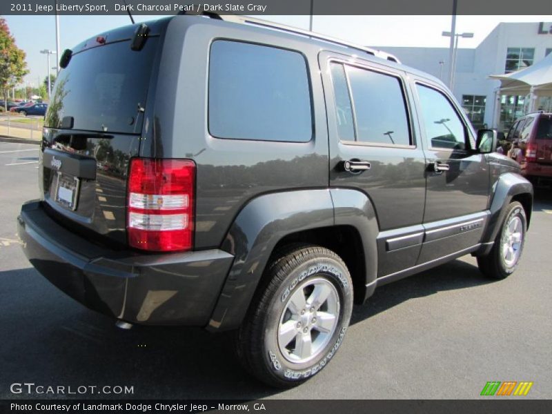 Dark Charcoal Pearl / Dark Slate Gray 2011 Jeep Liberty Sport