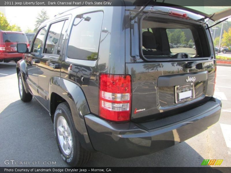 Dark Charcoal Pearl / Dark Slate Gray 2011 Jeep Liberty Sport