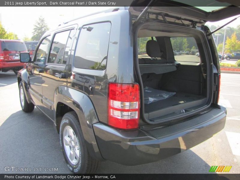 Dark Charcoal Pearl / Dark Slate Gray 2011 Jeep Liberty Sport