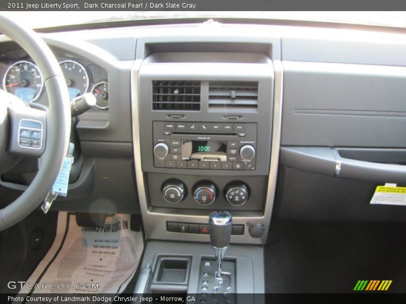 Dark Charcoal Pearl / Dark Slate Gray 2011 Jeep Liberty Sport