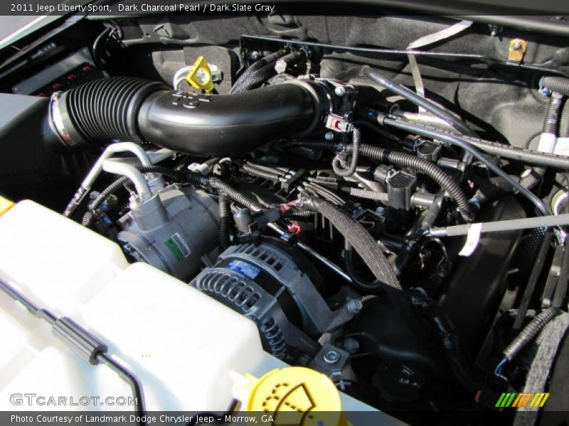 Dark Charcoal Pearl / Dark Slate Gray 2011 Jeep Liberty Sport