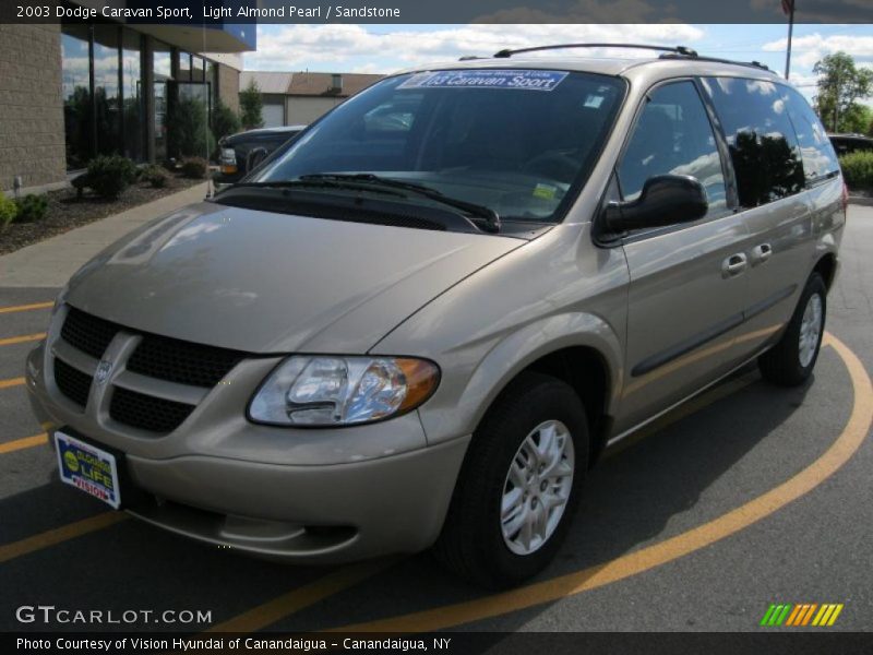 Light Almond Pearl / Sandstone 2003 Dodge Caravan Sport