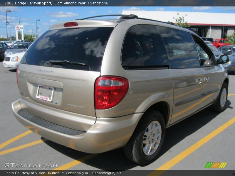 Light Almond Pearl / Sandstone 2003 Dodge Caravan Sport