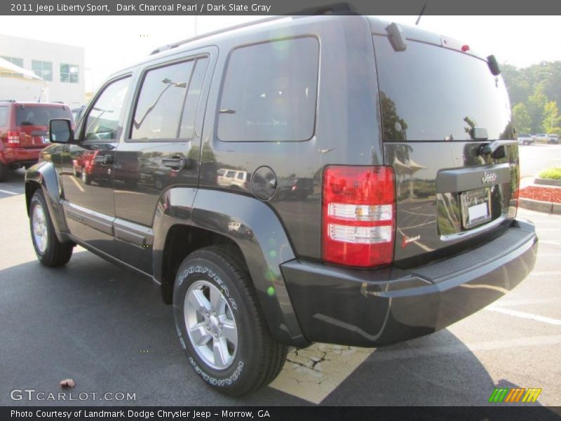 Dark Charcoal Pearl / Dark Slate Gray 2011 Jeep Liberty Sport