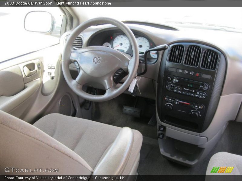 Light Almond Pearl / Sandstone 2003 Dodge Caravan Sport