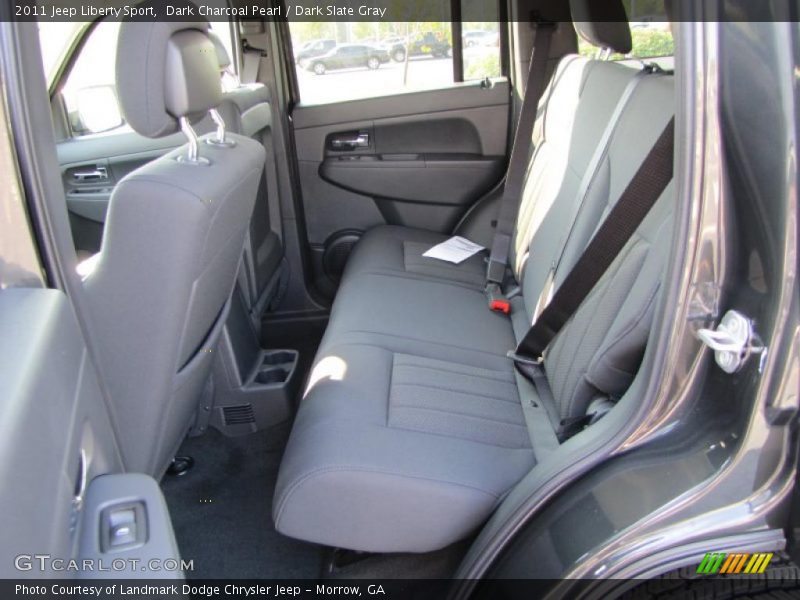 Dark Charcoal Pearl / Dark Slate Gray 2011 Jeep Liberty Sport
