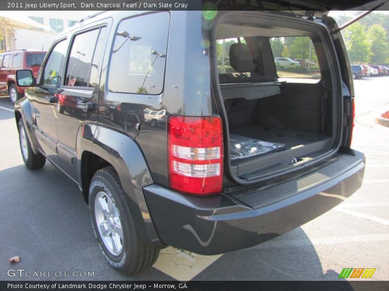Dark Charcoal Pearl / Dark Slate Gray 2011 Jeep Liberty Sport