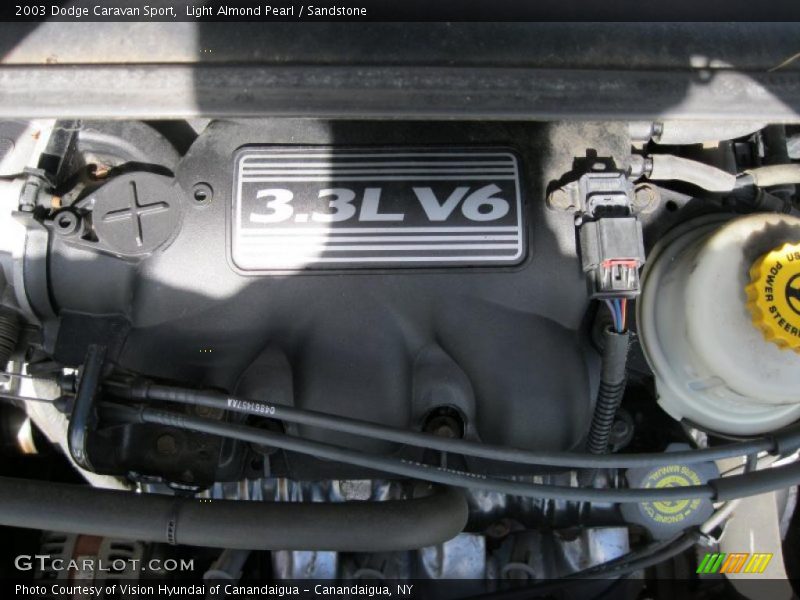 Light Almond Pearl / Sandstone 2003 Dodge Caravan Sport