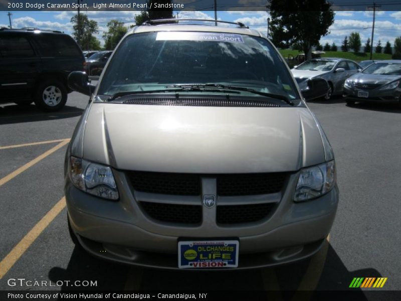 Light Almond Pearl / Sandstone 2003 Dodge Caravan Sport