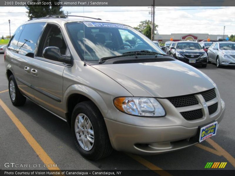 Light Almond Pearl / Sandstone 2003 Dodge Caravan Sport