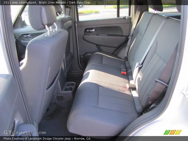 Bright Silver Metallic / Dark Slate Gray 2011 Jeep Liberty Sport