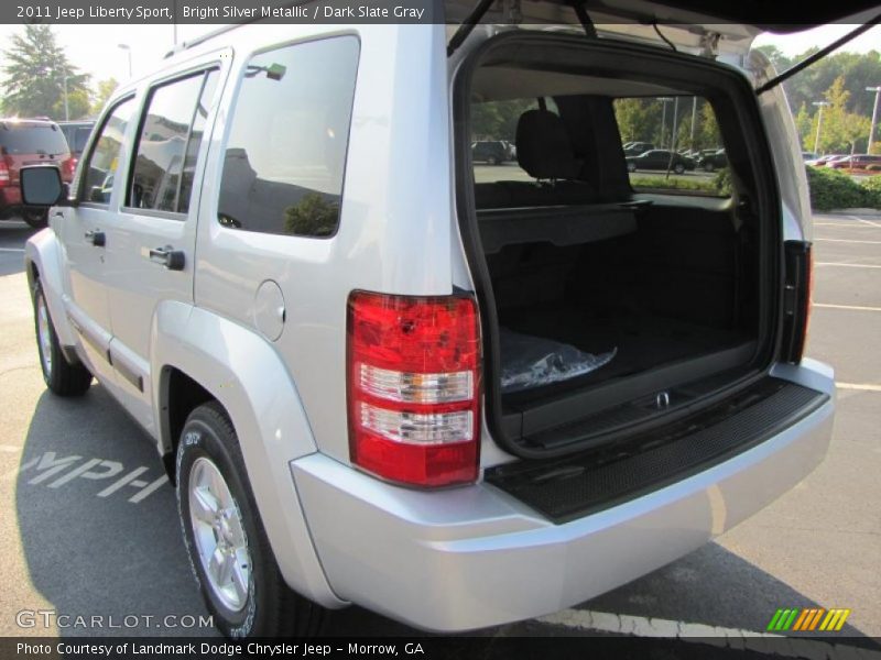Bright Silver Metallic / Dark Slate Gray 2011 Jeep Liberty Sport