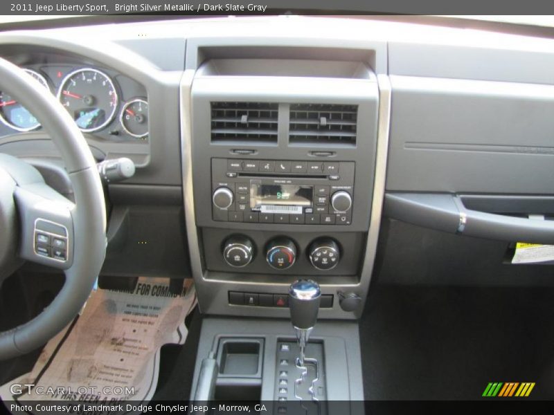 Bright Silver Metallic / Dark Slate Gray 2011 Jeep Liberty Sport