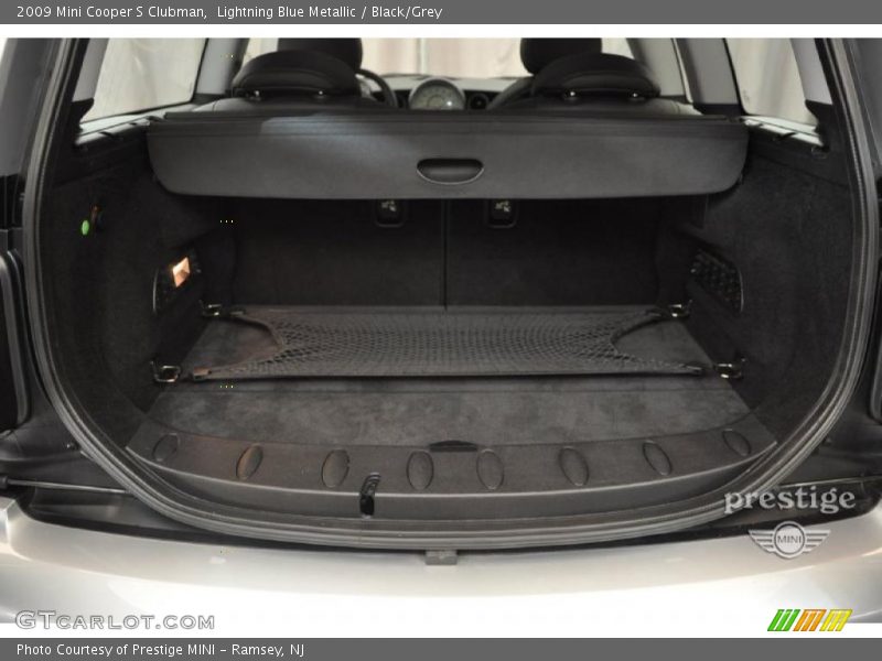 Lightning Blue Metallic / Black/Grey 2009 Mini Cooper S Clubman