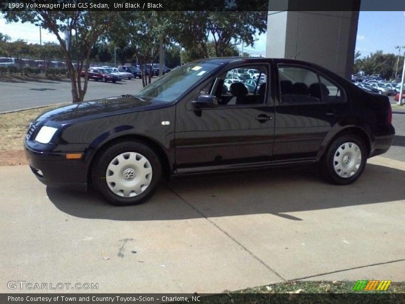 Uni Black / Black 1999 Volkswagen Jetta GLS Sedan