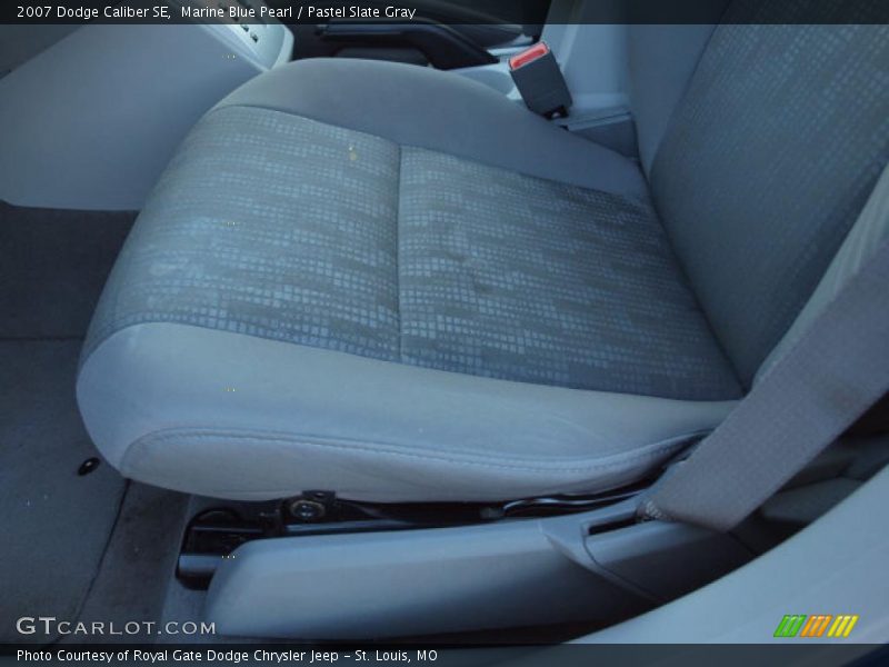 Marine Blue Pearl / Pastel Slate Gray 2007 Dodge Caliber SE