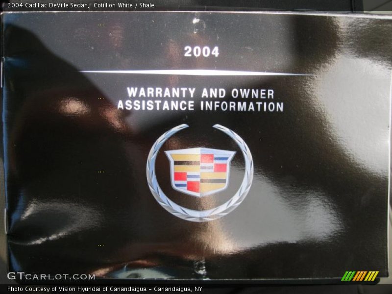 Cotillion White / Shale 2004 Cadillac DeVille Sedan