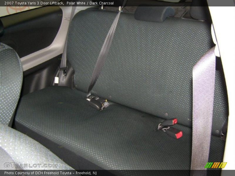 Polar White / Dark Charcoal 2007 Toyota Yaris 3 Door Liftback