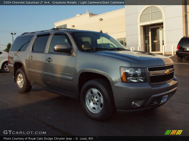Greystone Metallic / Light Cashmere/Dark Cashmere 2009 Chevrolet Suburban LT 4x4