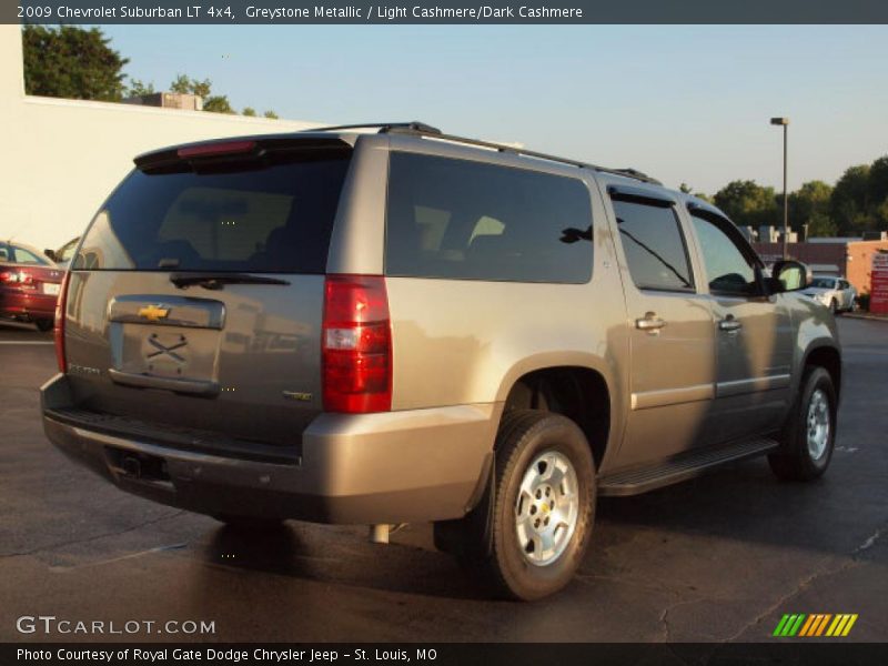 Greystone Metallic / Light Cashmere/Dark Cashmere 2009 Chevrolet Suburban LT 4x4