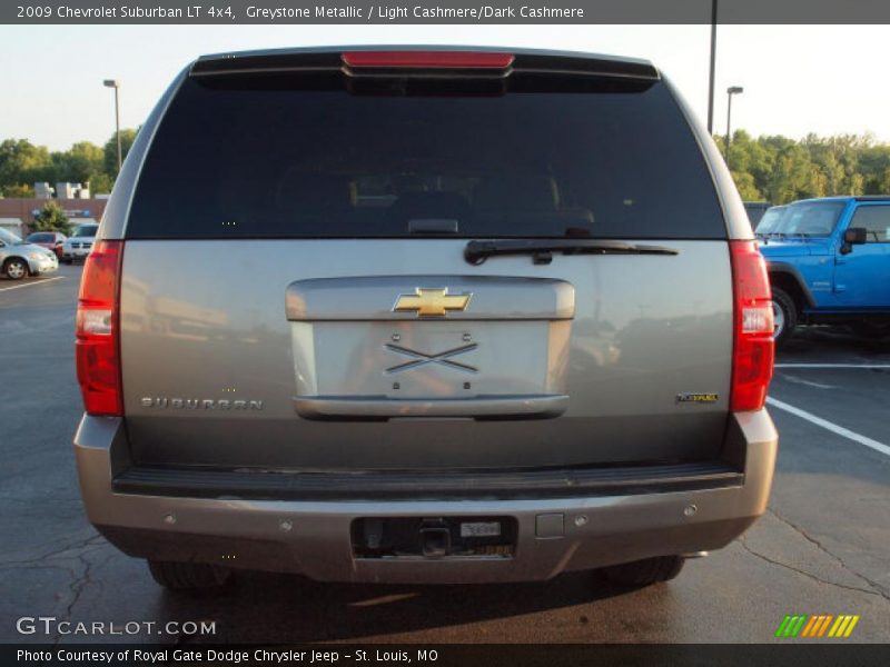 Greystone Metallic / Light Cashmere/Dark Cashmere 2009 Chevrolet Suburban LT 4x4