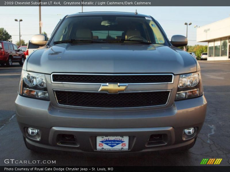Greystone Metallic / Light Cashmere/Dark Cashmere 2009 Chevrolet Suburban LT 4x4