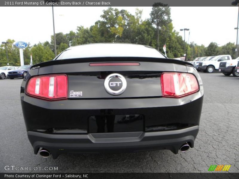 Ebony Black / Charcoal Black 2011 Ford Mustang GT Coupe
