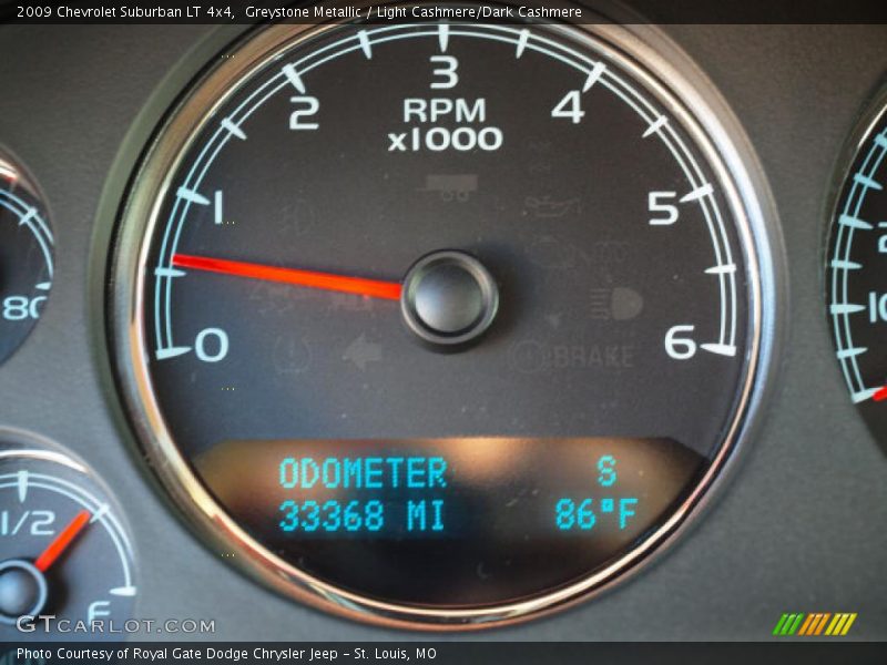 Greystone Metallic / Light Cashmere/Dark Cashmere 2009 Chevrolet Suburban LT 4x4
