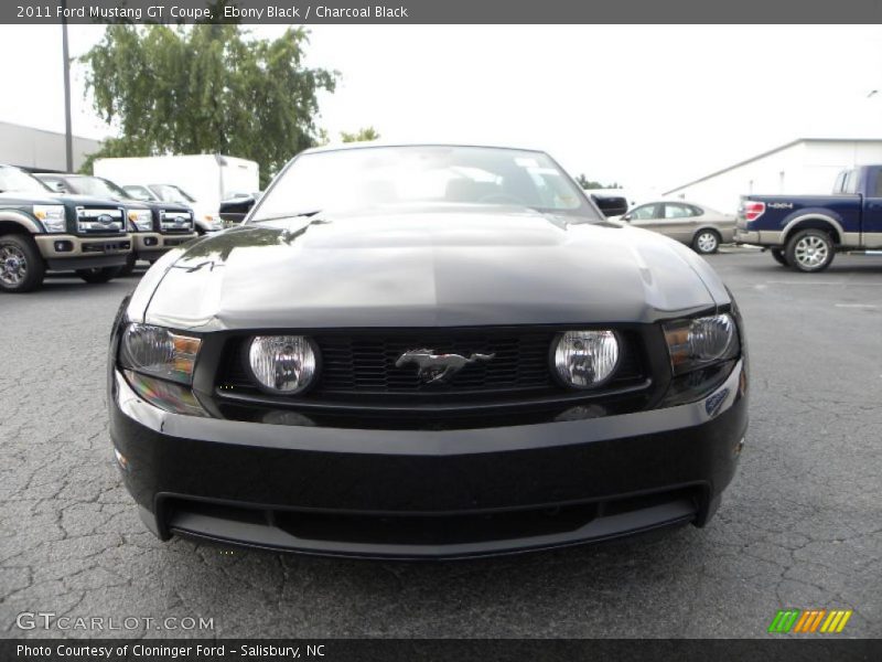 Ebony Black / Charcoal Black 2011 Ford Mustang GT Coupe