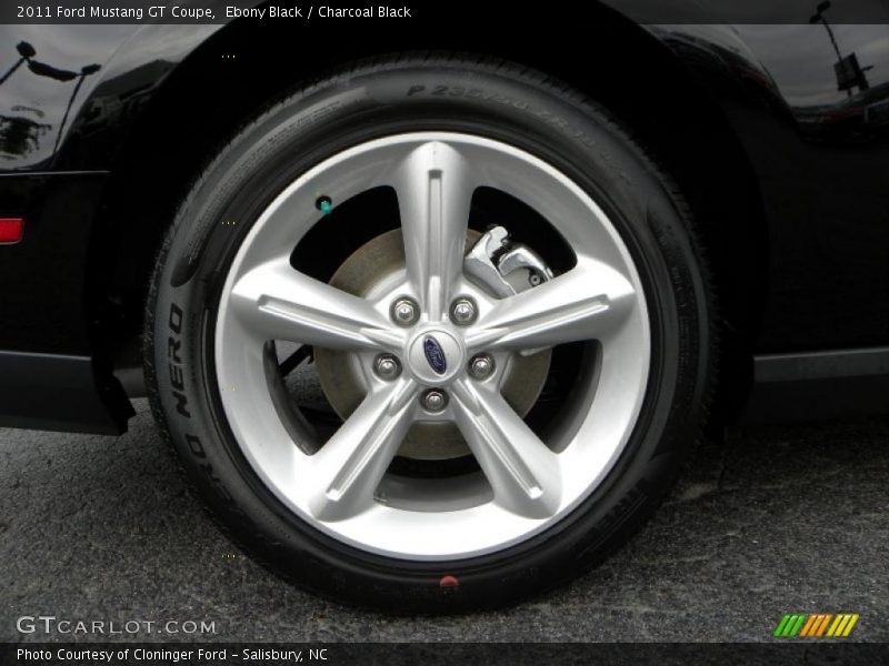 Ebony Black / Charcoal Black 2011 Ford Mustang GT Coupe