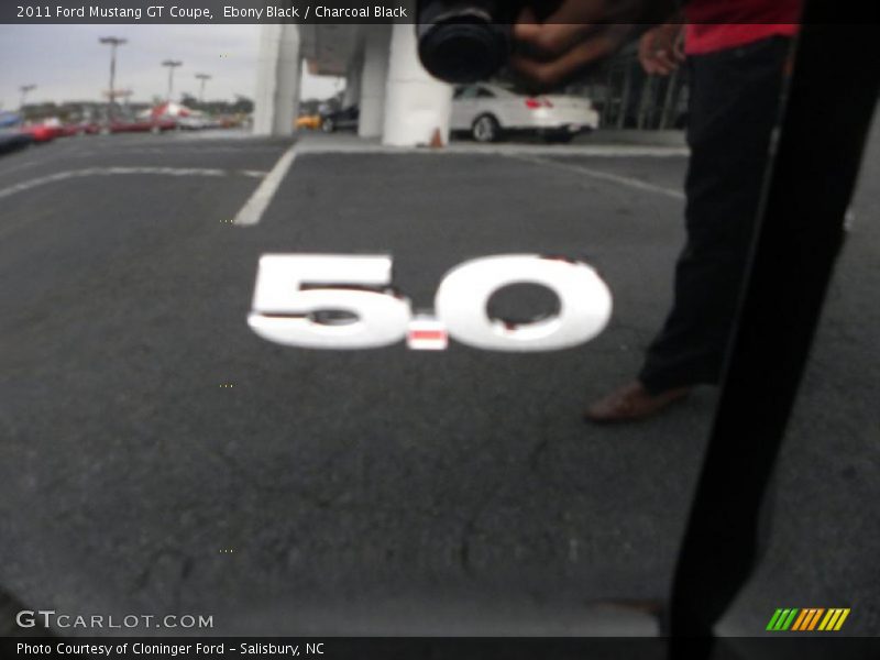 Ebony Black / Charcoal Black 2011 Ford Mustang GT Coupe