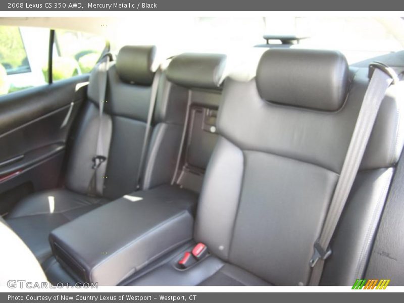 Mercury Metallic / Black 2008 Lexus GS 350 AWD