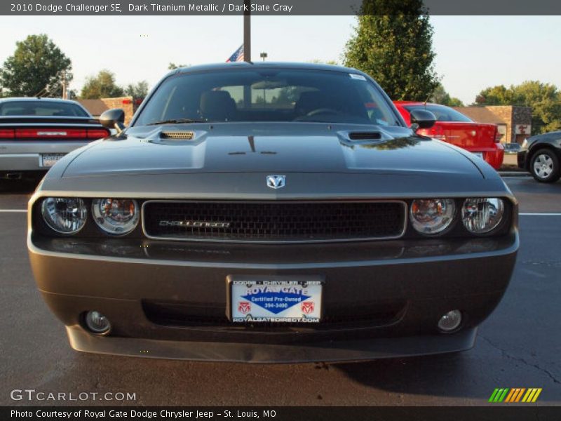 Dark Titanium Metallic / Dark Slate Gray 2010 Dodge Challenger SE