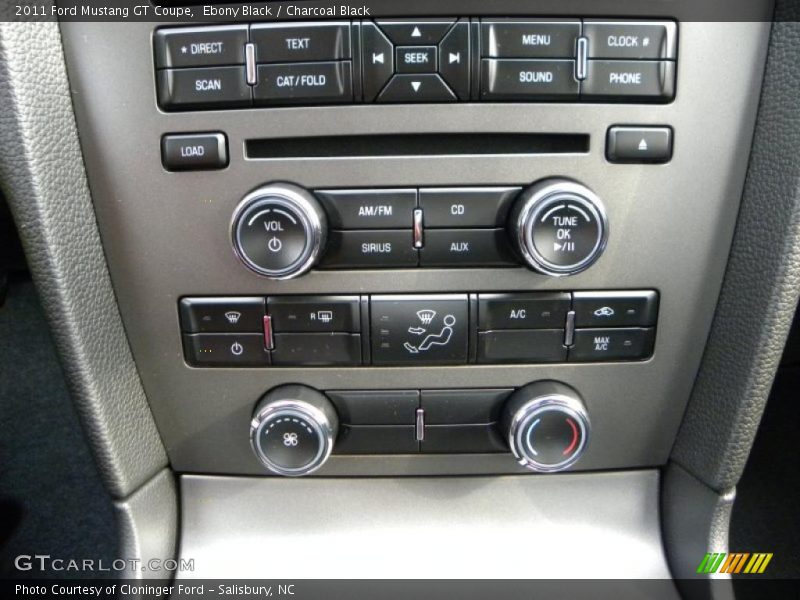 Ebony Black / Charcoal Black 2011 Ford Mustang GT Coupe