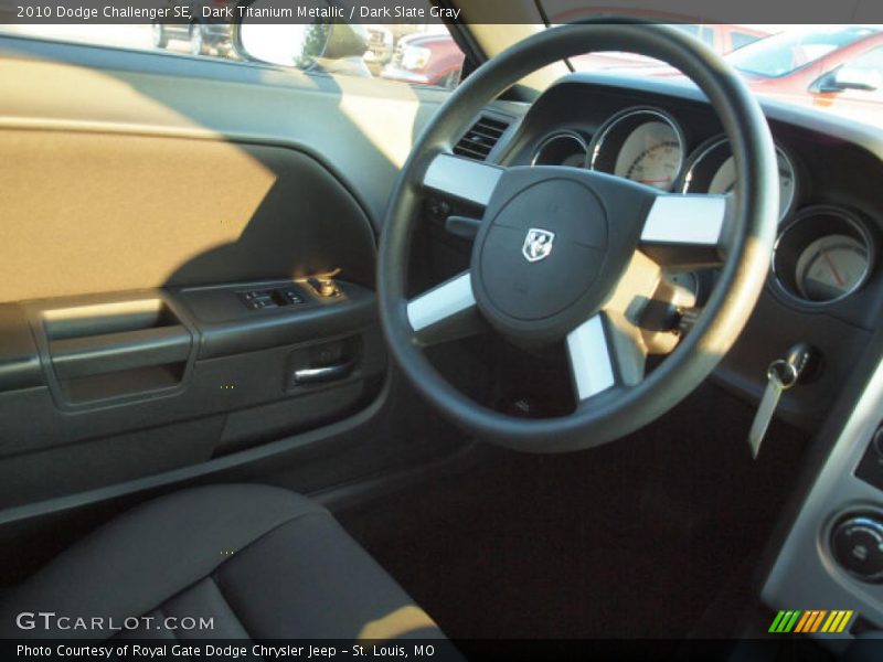 Dark Titanium Metallic / Dark Slate Gray 2010 Dodge Challenger SE