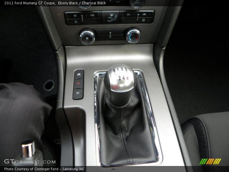 Ebony Black / Charcoal Black 2011 Ford Mustang GT Coupe