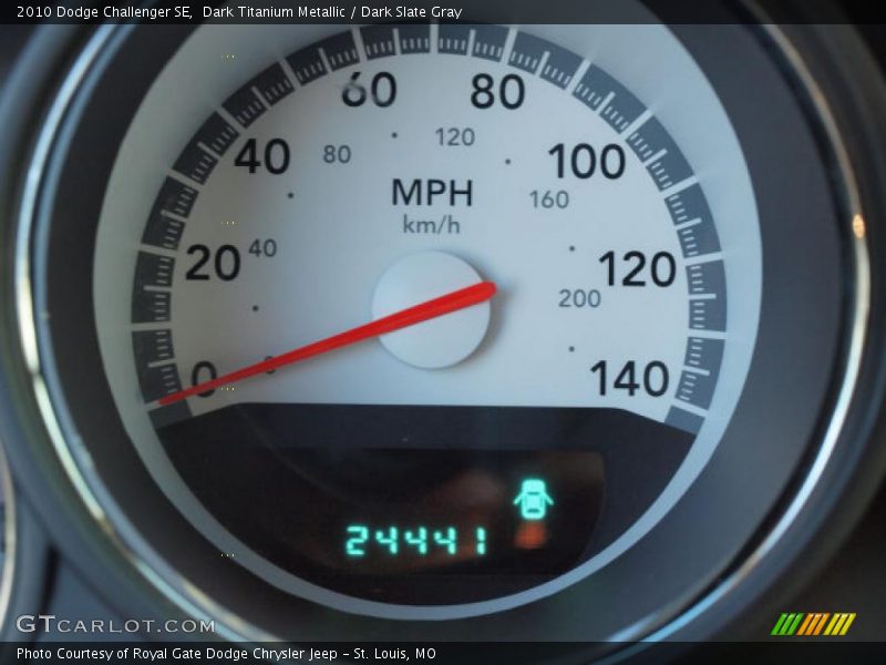 Dark Titanium Metallic / Dark Slate Gray 2010 Dodge Challenger SE
