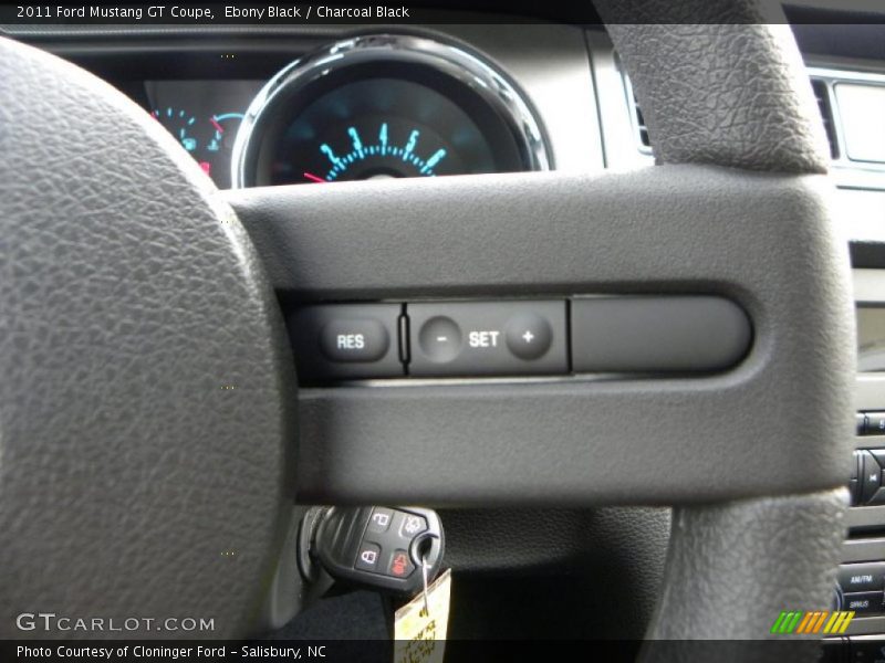 Ebony Black / Charcoal Black 2011 Ford Mustang GT Coupe