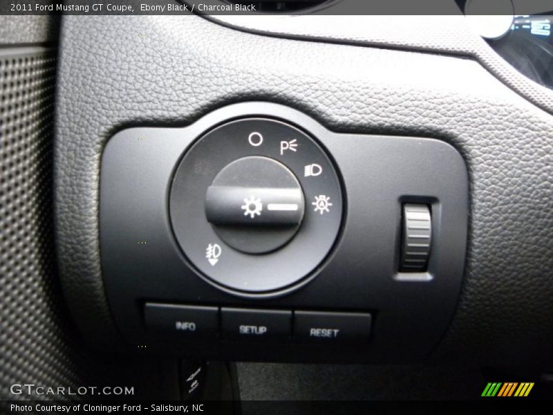 Ebony Black / Charcoal Black 2011 Ford Mustang GT Coupe
