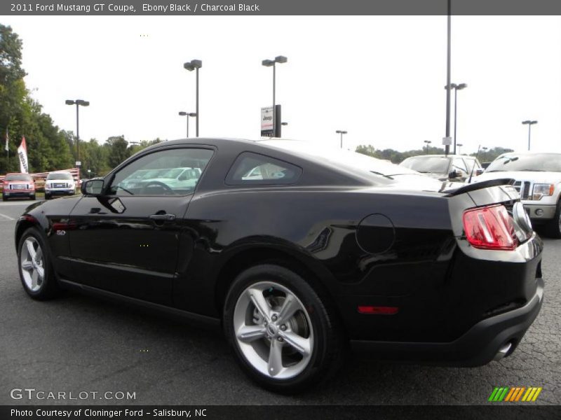 Ebony Black / Charcoal Black 2011 Ford Mustang GT Coupe