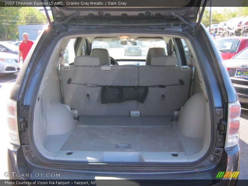 Granite Gray Metallic / Dark Gray 2007 Chevrolet Equinox LS AWD