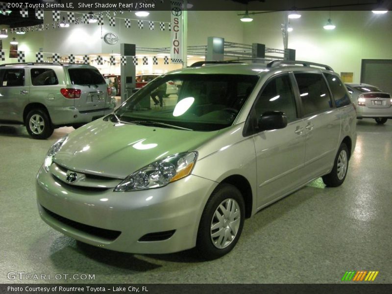 Silver Shadow Pearl / Stone 2007 Toyota Sienna LE