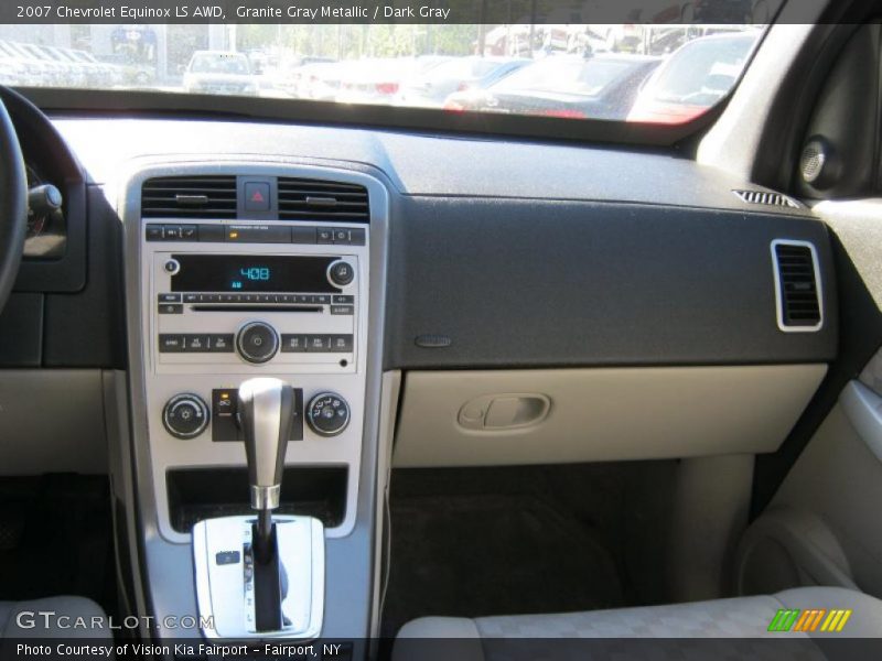 Granite Gray Metallic / Dark Gray 2007 Chevrolet Equinox LS AWD