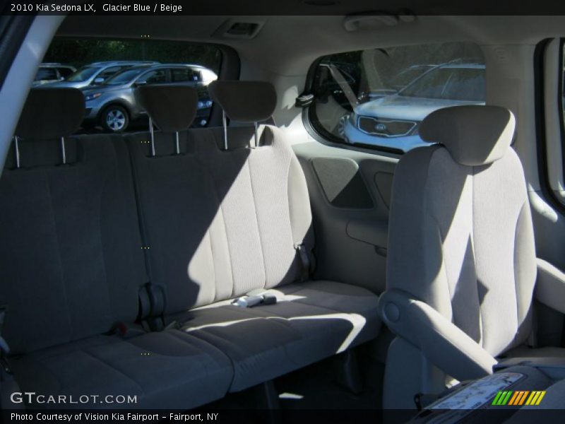 Glacier Blue / Beige 2010 Kia Sedona LX