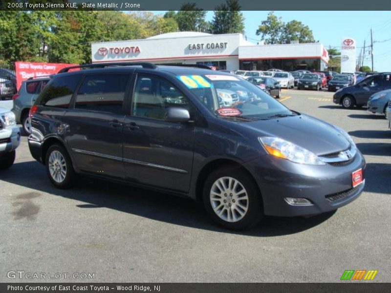 Slate Metallic / Stone 2008 Toyota Sienna XLE