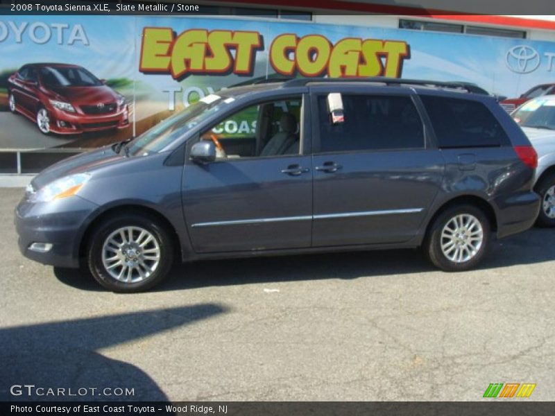 Slate Metallic / Stone 2008 Toyota Sienna XLE