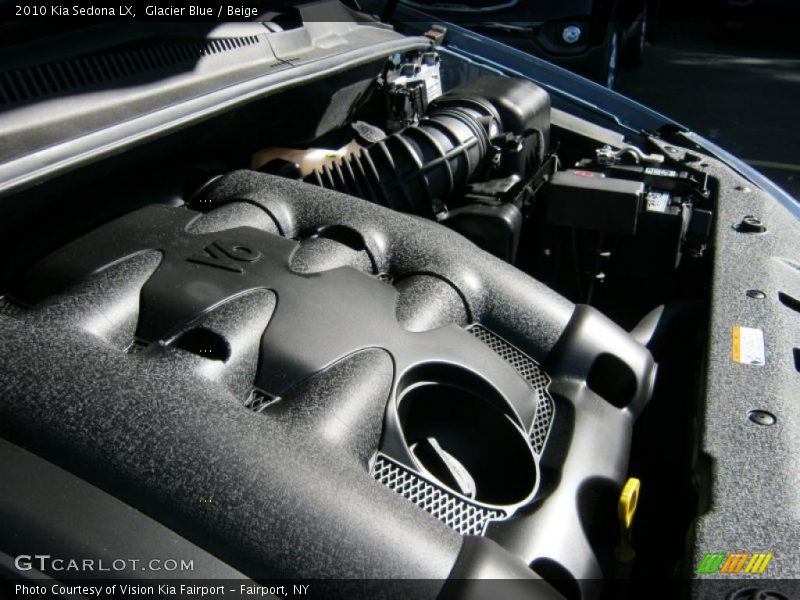 Glacier Blue / Beige 2010 Kia Sedona LX